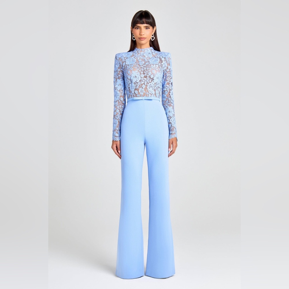 NADINE MERABI Maddie Blue Jumpsuit